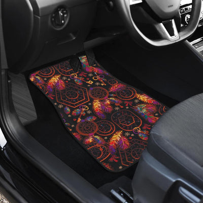 Dream catcher native american Front and Back Car Floor Mats