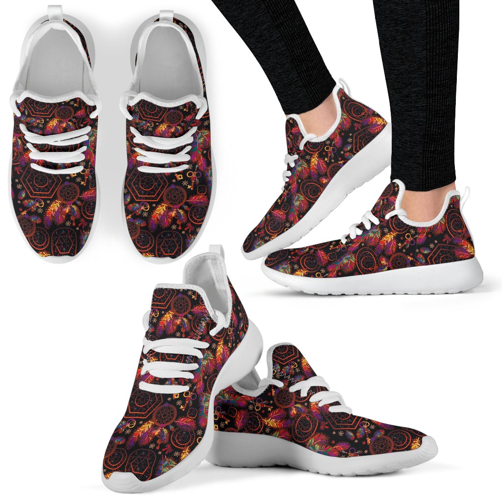 Dream Catcher Native American Mesh Knit Sneakers Shoes