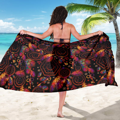 Dream Catcher Native American Sarong Pareo Wrap