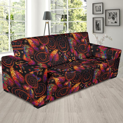 Dream catcher native american Sofa Slipcover-JORJUNE.COM