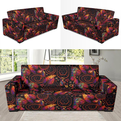 Dream catcher native american Sofa Slipcover-JORJUNE.COM