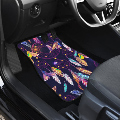 Dream catcher neon Car Floor Mats