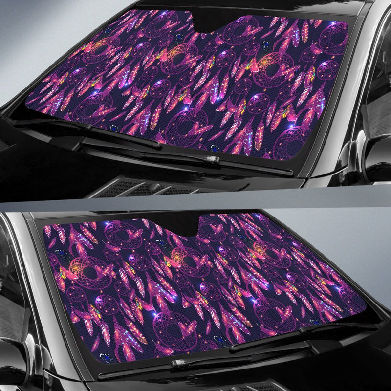 Dream Catcher Neon Car Sun Shade-JorJune