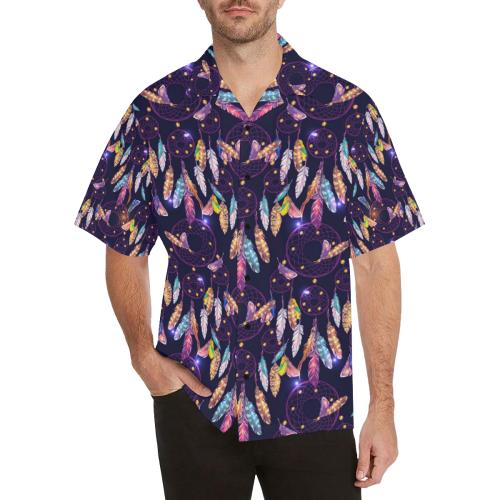 Dream catcher neon Men Hawaiian Shirt