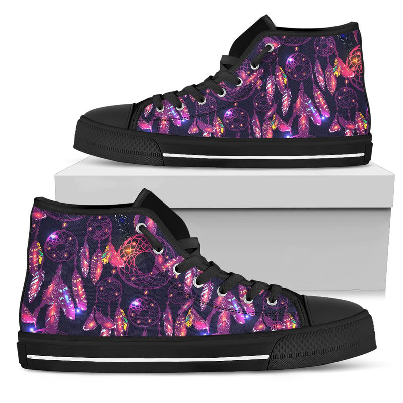 Dream catcher neon Men High Top Shoes