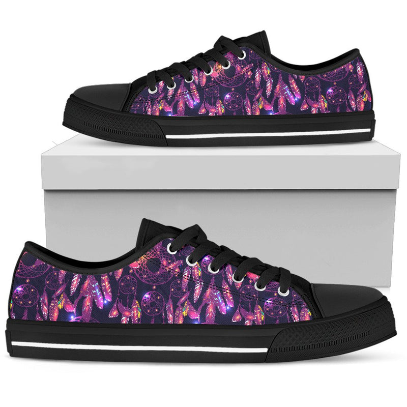 Dream catcher neon Men Low Top Shoes