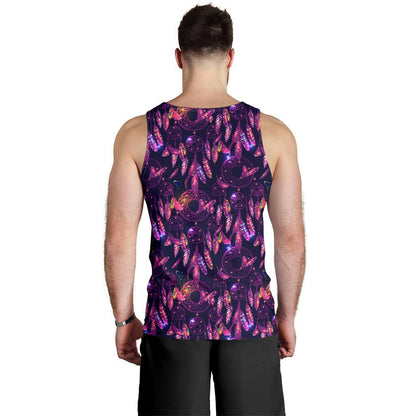 Dream catcher neon Men Tank Top