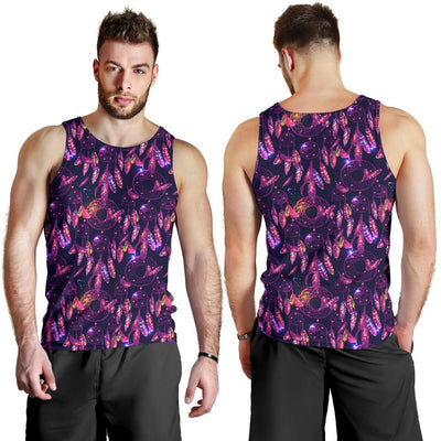 Dream catcher neon Men Tank Top