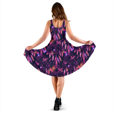 Dream Catcher Neon Sleeveless Mini Dress