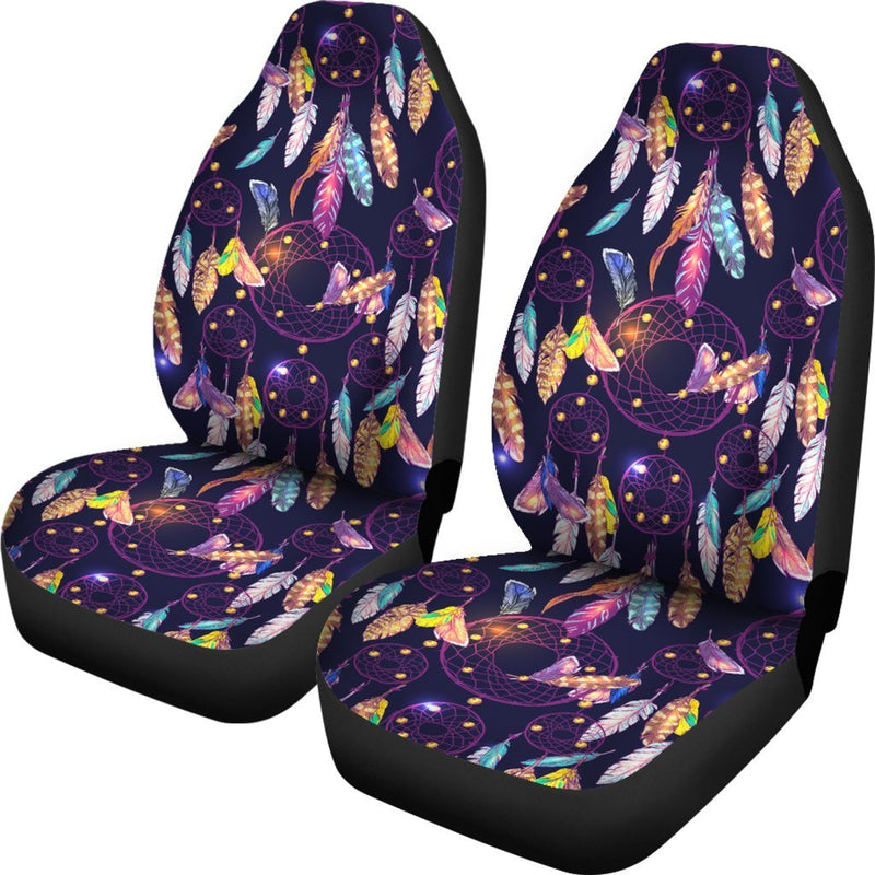 Dream catcher neon Universal Fit Car Seat Covers