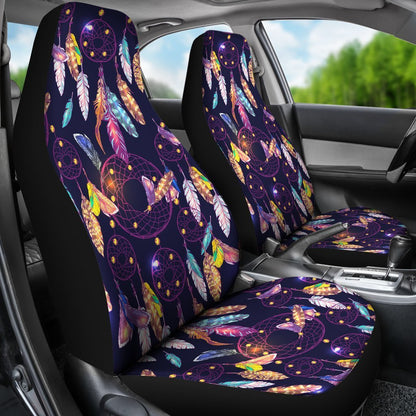 Dream catcher neon Universal Fit Car Seat Covers