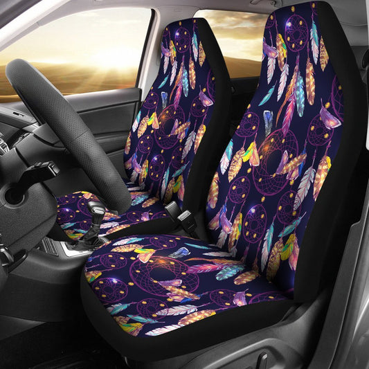 Dream catcher neon Universal Fit Car Seat Covers