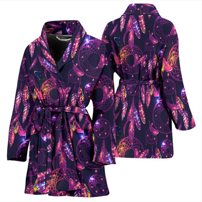 Dream catcher neon Women Bath Robe