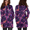 Dream Catcher Neon Women Hoodie Dress