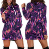 Dream Catcher Neon Women Hoodie Dress