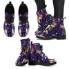 Dream catcher neon Women & Men Leather Boots