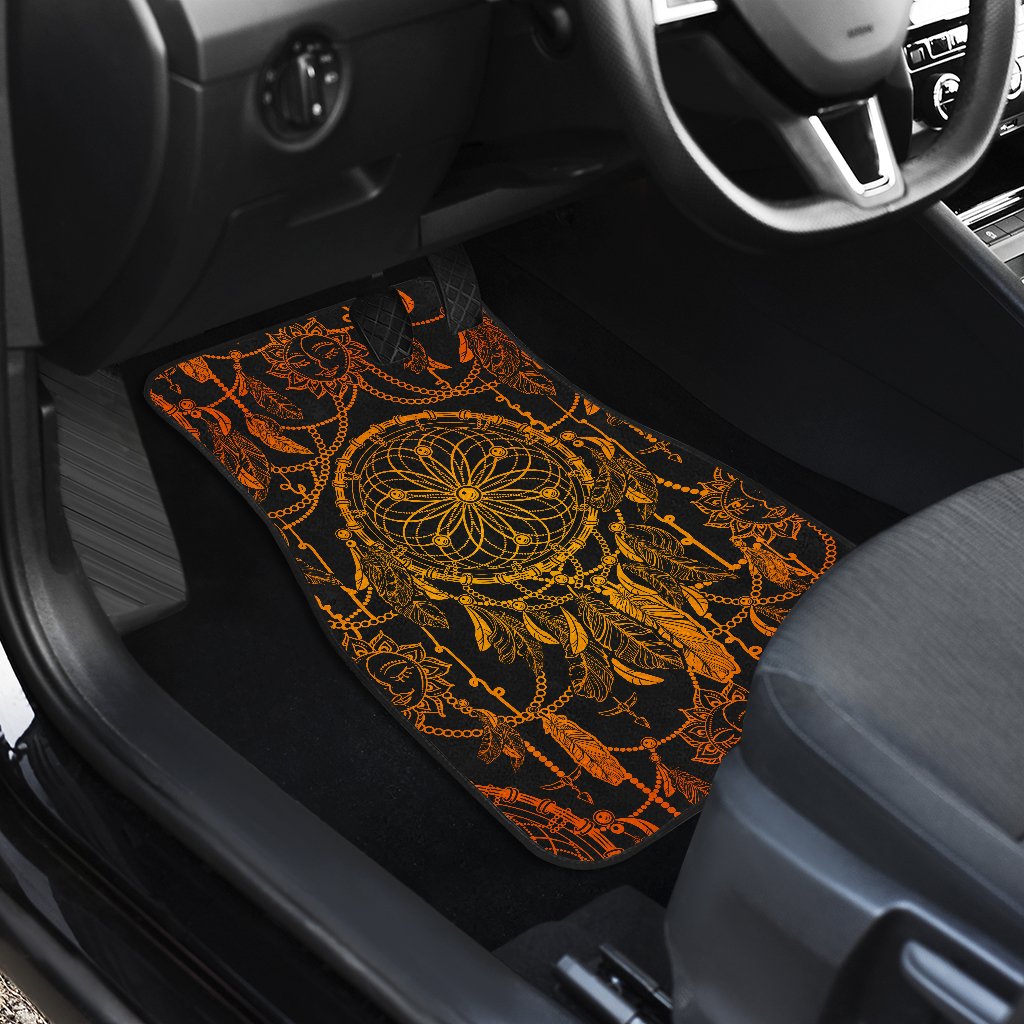 Dream catcher Sun and Moon Car Floor Mats