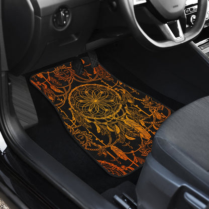 Dream catcher Sun and Moon Car Floor Mats