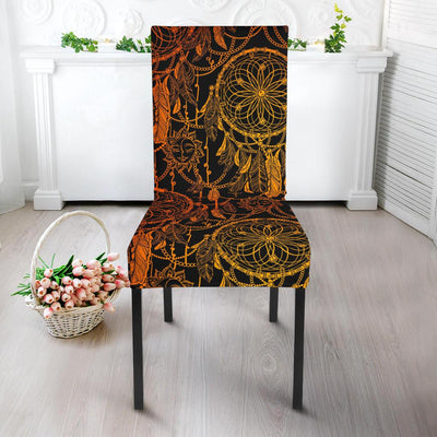 Dream catcher Sun and Moon Dining Chair Slipcover-JORJUNE.COM