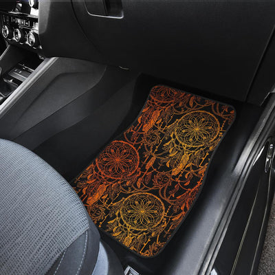 Dream catcher Sun and Moon Front and Back Car Floor Mats