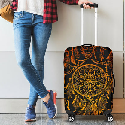 Dream catcher Sun and Moon Luggage Cover Protector