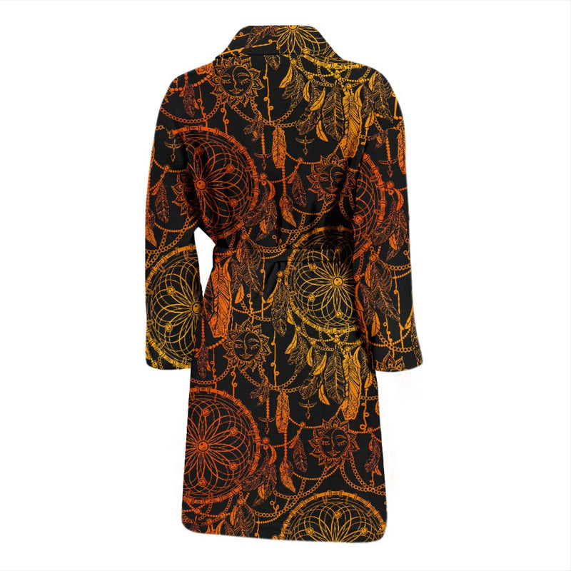 Dream Catcher Sun and Moon Men Bath Robe