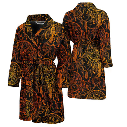 Dream Catcher Sun and Moon Men Bath Robe