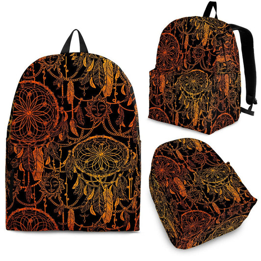Dream Catcher Sun And Moon Premium Backpack