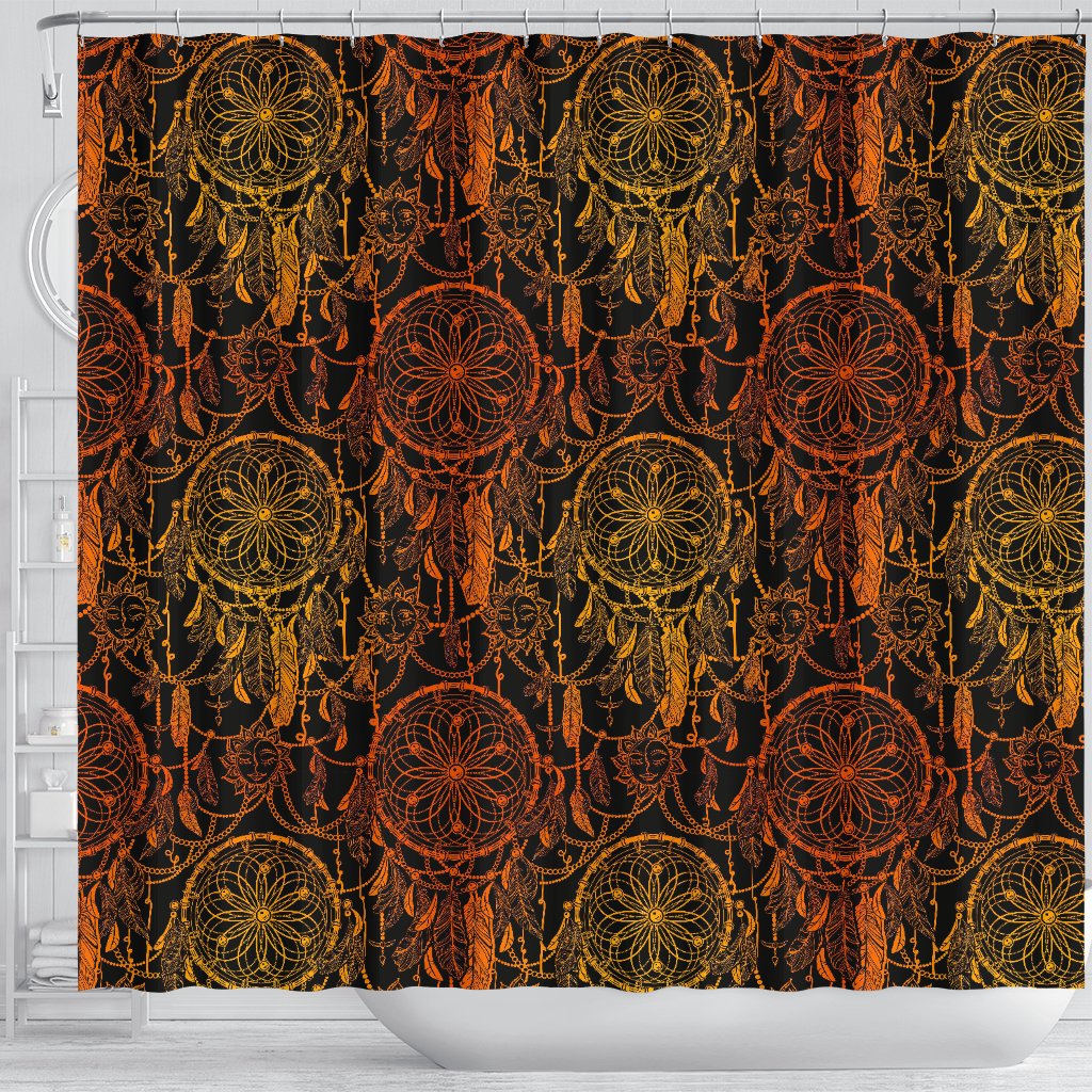 Dream Catcher Sun And Moon Shower Curtain