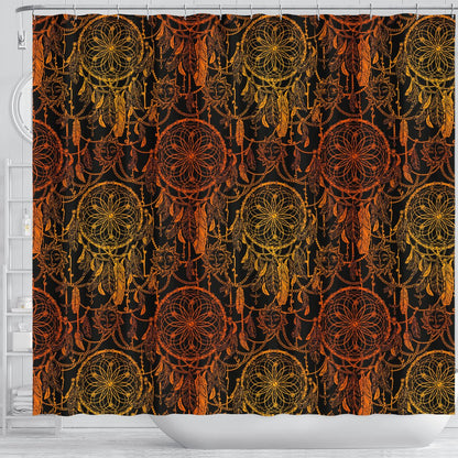 Dream Catcher Sun And Moon Shower Curtain