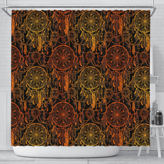 Dream Catcher Sun And Moon Shower Curtain