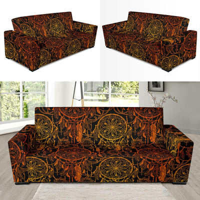 Dream catcher Sun and Moon Sofa Slipcover-JORJUNE.COM