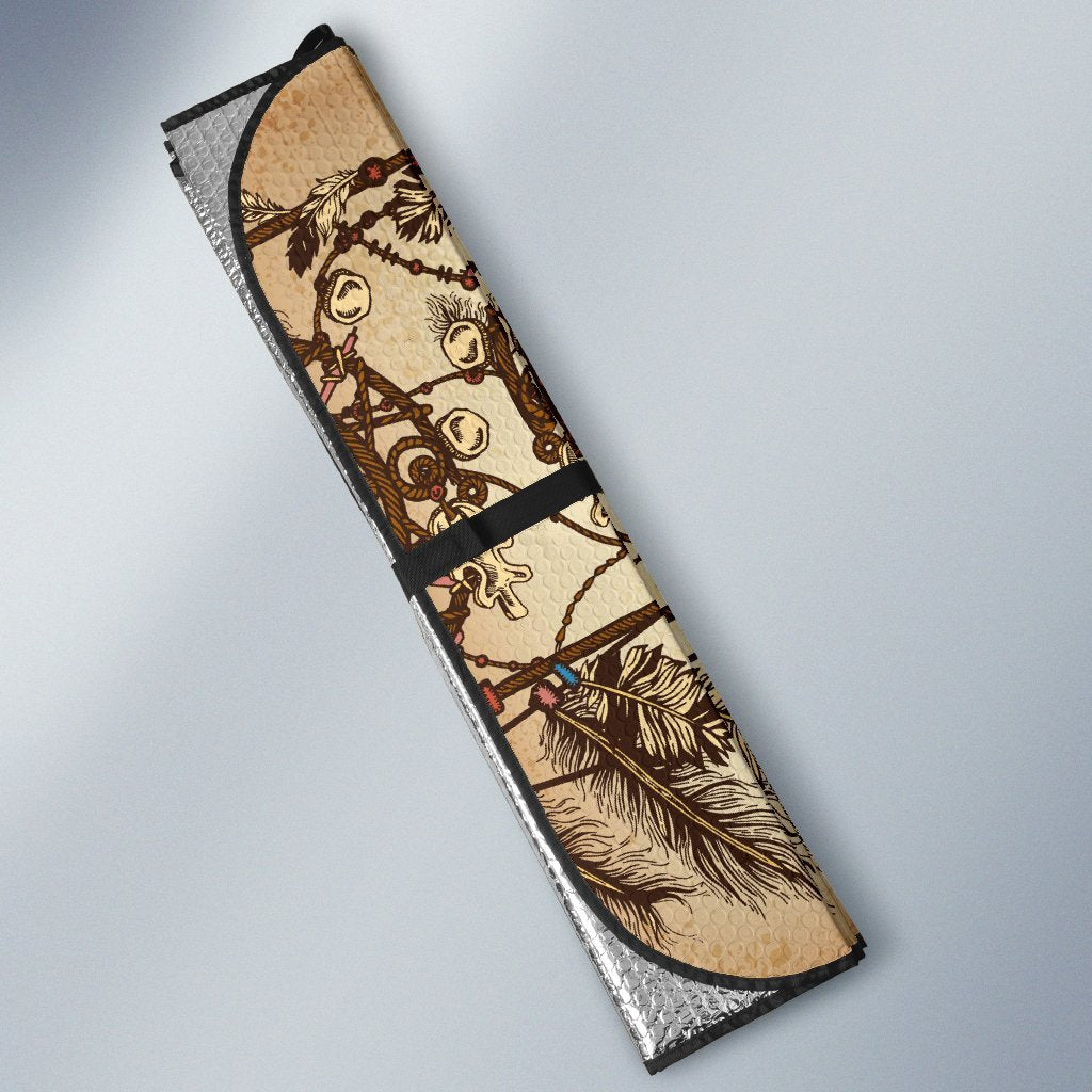 Dream Catcher Vintage Native Car Sun Shade-JorJune