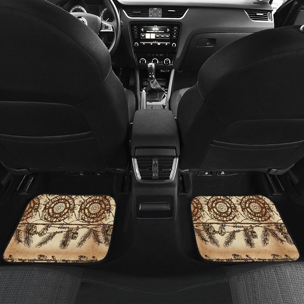 Dream catcher vintage native Front and Back Car Floor Mats