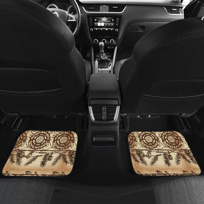 Dream catcher vintage native Front and Back Car Floor Mats