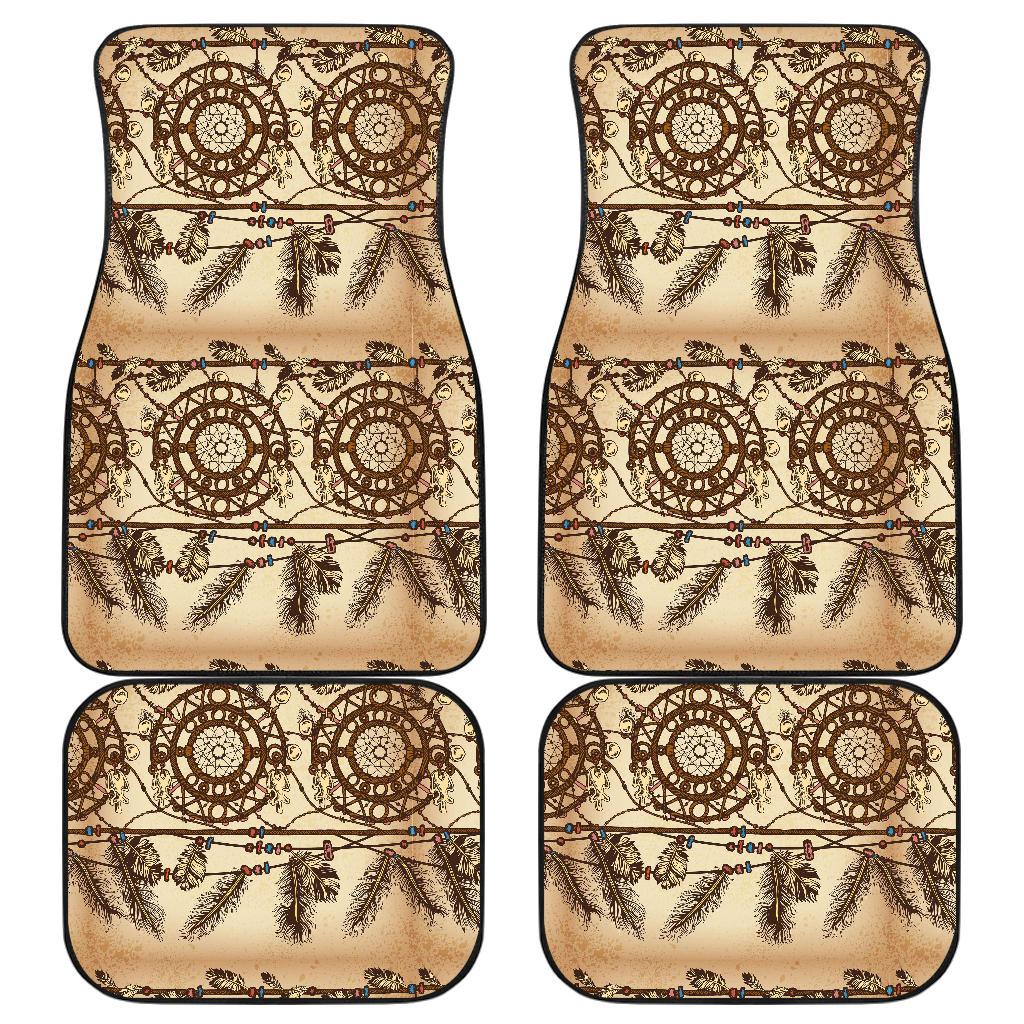 Dream catcher vintage native Front and Back Car Floor Mats