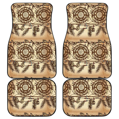 Dream catcher vintage native Front and Back Car Floor Mats