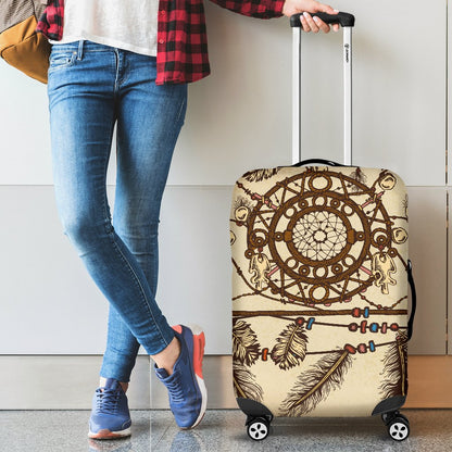 Dream catcher vintage native Luggage Cover Protector