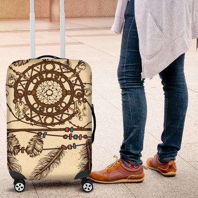 Dream catcher vintage native Luggage Cover Protector