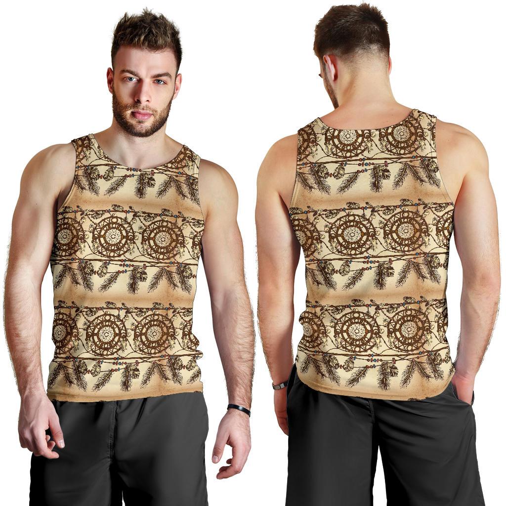 Dream catcher vintage native Men Tank Top