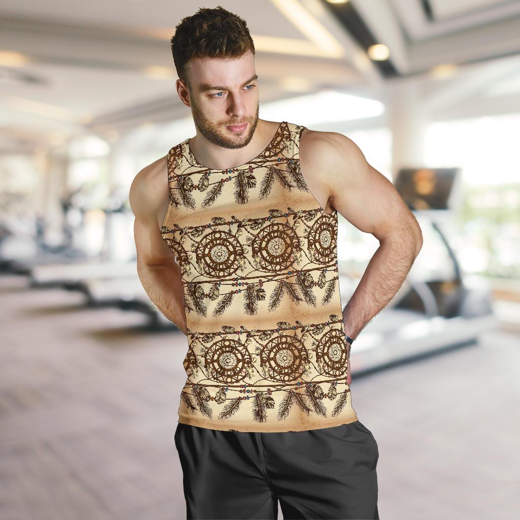 Dream catcher vintage native Men Tank Top