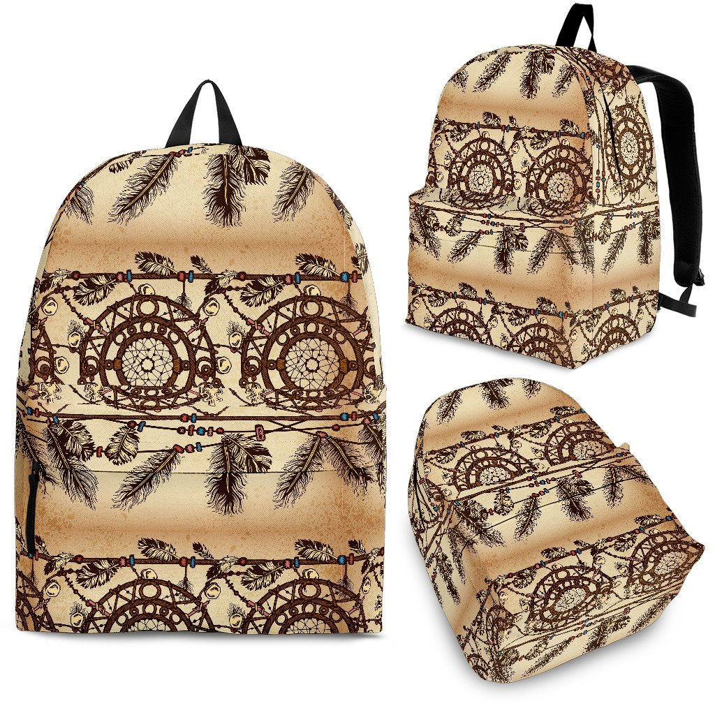 Dream Catcher Vintage Native Premium Backpack