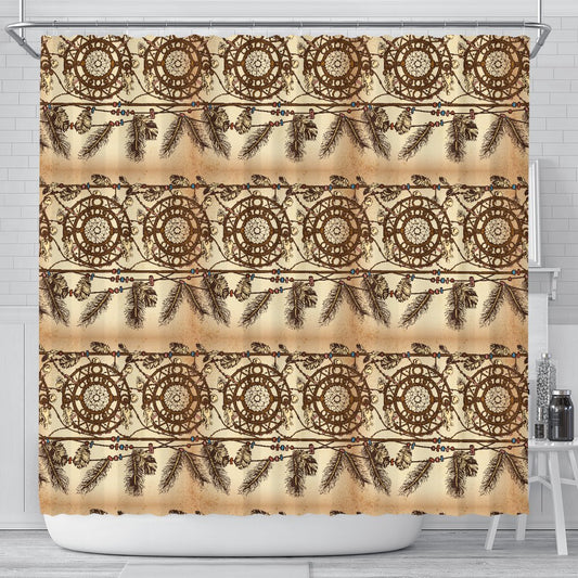 Dream Catcher Vintage Native Shower Curtain