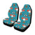 Drum Set Guitar Pattern Print Design 02 Car Seat Covers (Set of 2)-JORJUNE.COM