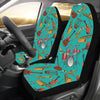 Drum Set Pattern Print Design 01 Car Seat Covers (Set of 2)-JORJUNE.COM