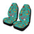 Drum Set Pattern Print Design 01 Car Seat Covers (Set of 2)-JORJUNE.COM