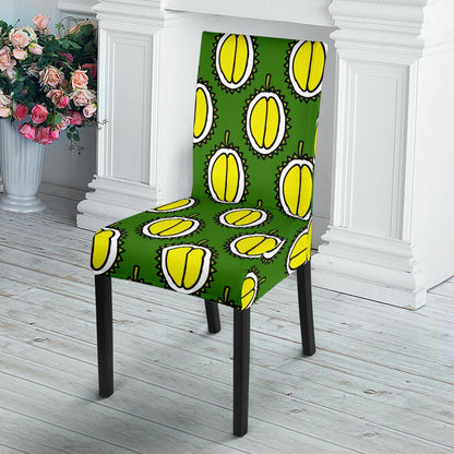 Durian Pattern Print Design DR01 Dining Chair Slipcover-JORJUNE.COM