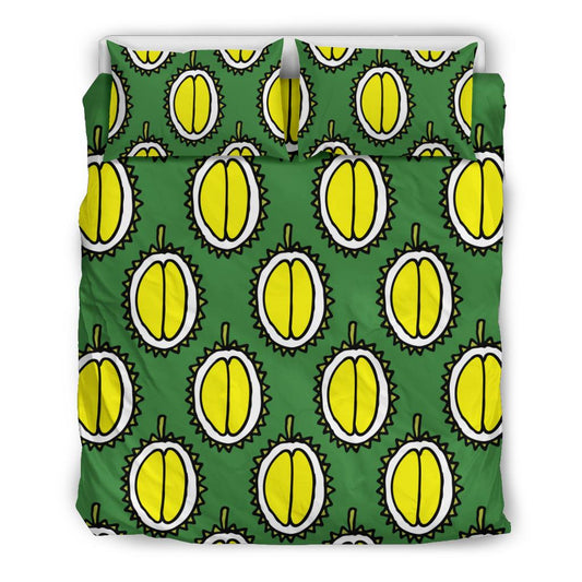 Durian Pattern Print Design DR01 Duvet Cover Bedding Set-JORJUNE.COM