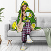 Durian Pattern Print Design DR01 Hooded Blanket-JORJUNE.COM