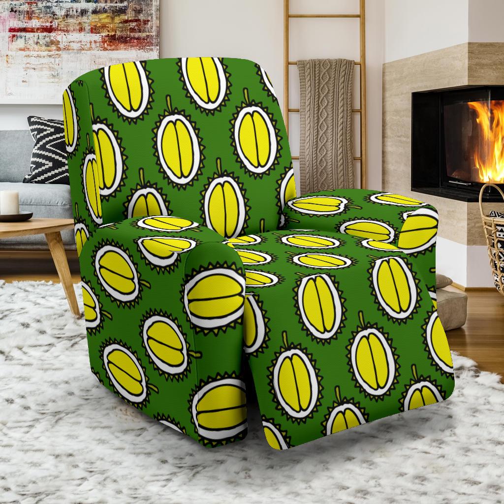 Durian Pattern Print Design DR01 Recliner Slipcover-JORJUNE.COM